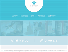 Tablet Screenshot of anthologycw.com